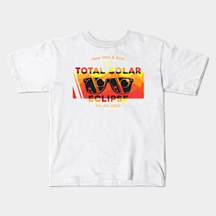 Eclipse 2024 Kids T-Shirt